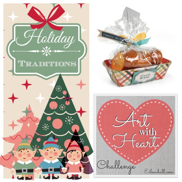 Art with Heart December Holiday Traditions Challenge Sizzix Prize Pack | Eileenhull.com